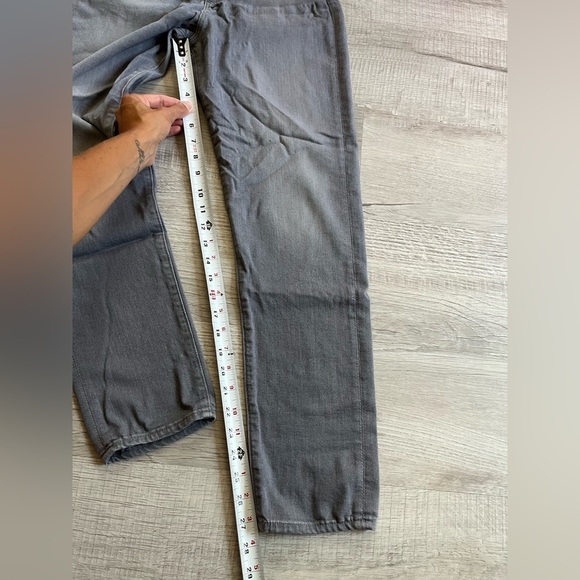 Adriano Goldschmied Anthropologie Stevie High Rise Slim Straight Ankle Jeans 27 - Picture 4 of 10